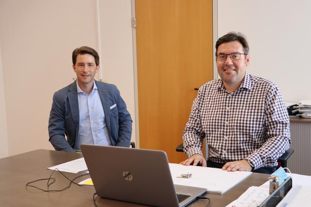 Wirtschaftskammer-Bezirksstellenleiter Philipp Teufl und Obmann Andreas Hager.
