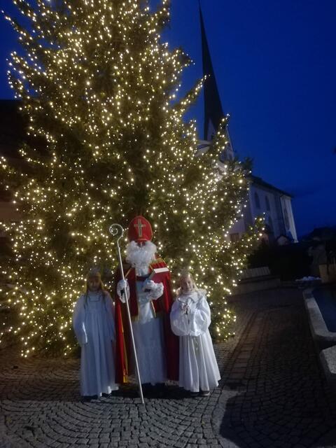 Auch in schwierigen Zeiten ist der Nikolaus unterwegs.