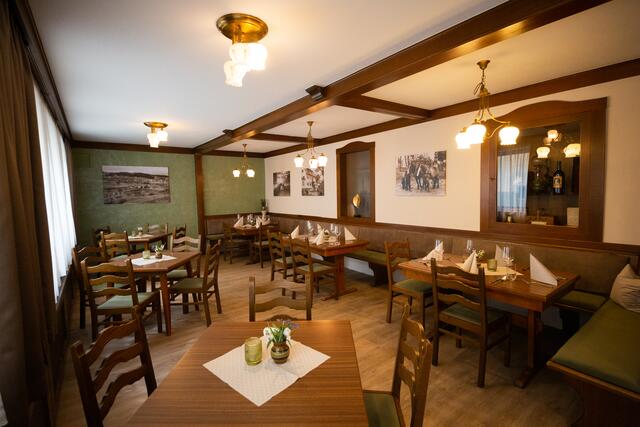 Der Gasthof wird sukzessive erneuert und renoviert, um ein gemütliches Ambiente zu schaffen.
