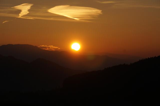 Sonnenaufgang Krakau