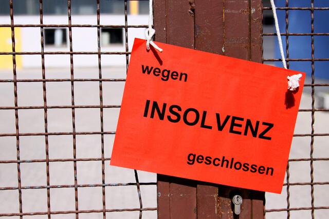 30 Gläubiger und 38 Arbeitnehmer sind von der Insolvenz betroffen (Symbolbild).
