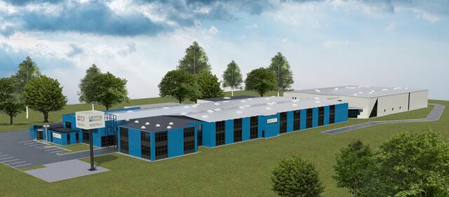 Der neue Lenzing-Plastics-Standort in Seewalchen am Attersee hat eine Fläche von etwa 30.000 Quadratmetern.  | Foto: Lenzing Plastics