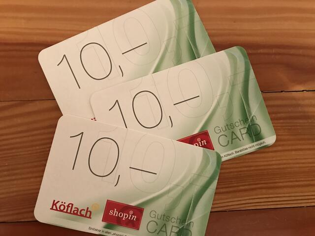 Wer ShopIn Köflach-Gutscheine kauft, wird von der Stadtgemeinde Köflach belohnt. | Foto: KK