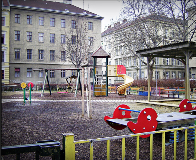Der Rubenspark in der Mostgasse.
