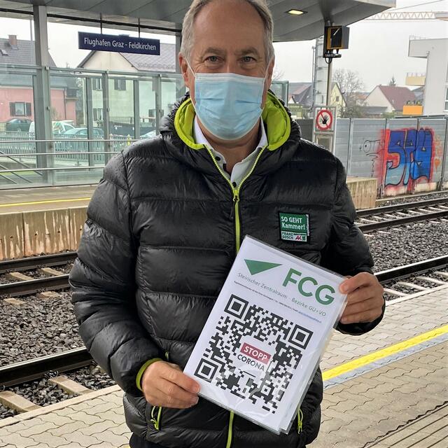 FCG-Regionalvorsitzender und ÖAAB-GU Bezirksobmann AK-Rat Peter Kirchengast bei seiner „Empfehlung-Tour“ im Steir. Zentralraum (GU+VO). | Foto: FCG-StZR