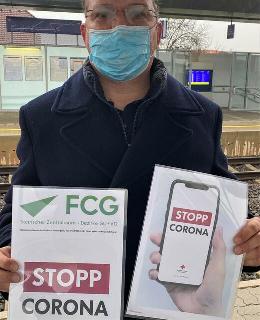 Sprecher der Fachgewerkschaft im ÖAAB-GU bei der „Empfehlung-Tour“ im Steir. Zentralraum (GU+VO). Hier beim Verkehrsknotenpunkte "Flughafen Graz-Thalerhof". | Foto: FCG-StZR