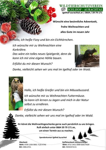 Foto: Wunschzettel 1 bis 9: Grafik Andy Müller - Foto Wilfried Fischer