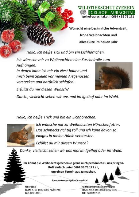 Foto: Wunschzettel 1 bis 9: Grafik Andy Müller - Foto Wilfried Fischer