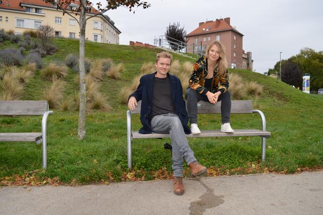 Verena Doublier und Sebastian Radon sind Wiener Blond und begegnen der Krise mit ihrem "Urban Pop-Sound". | Foto: Berger