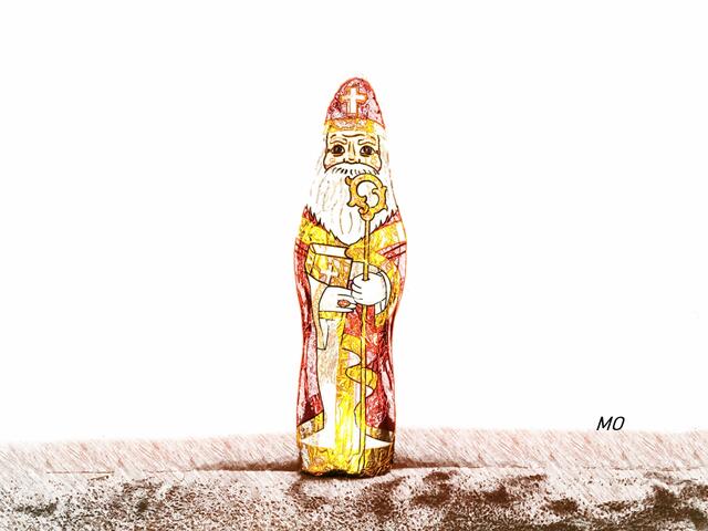 Nikolaus aus Schokolade