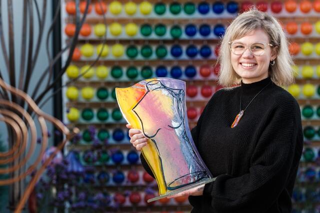 Kunst-Studentin Lena Klausriegler