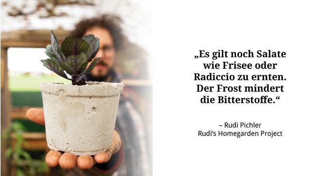 Auch jetzt gibt es noch einiges im Garten zu tun.