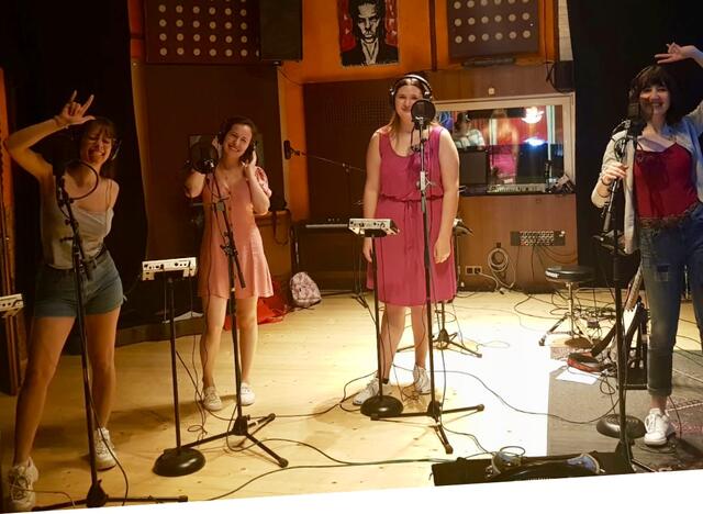Gute Stimmung im Pink Noise Tonstudio