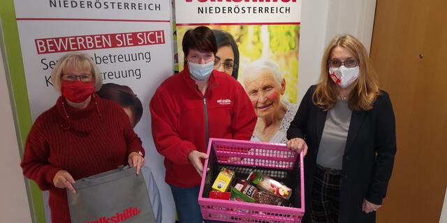 Regina Öllinger, Sabine Mayr, Ulrike Königsberger-Ludwig.
 | Foto: Volkshilfe Amstetten