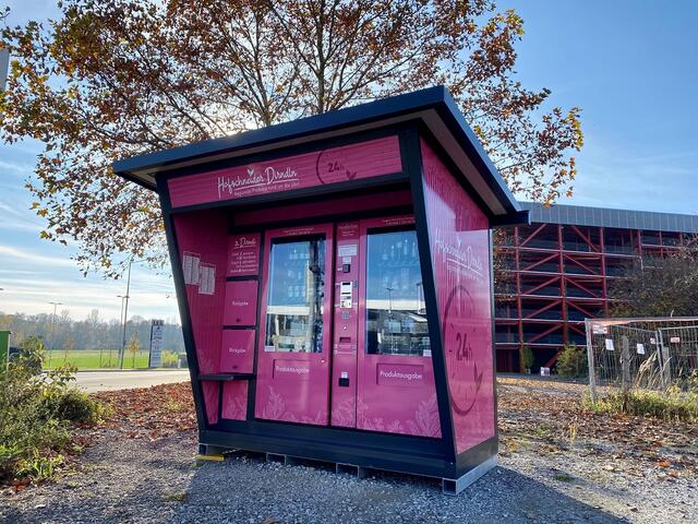 Der Grazer Automat befindet sich in der Liebenauer Hauptstraße 314, gegenüber des Magna-Werks. | Foto: Christina Niederl