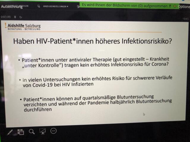 Studien belegen, dass ein gut eingestellter HIV-Infizierter kein erhöhtes Risiko für schwere Verläufe hat.