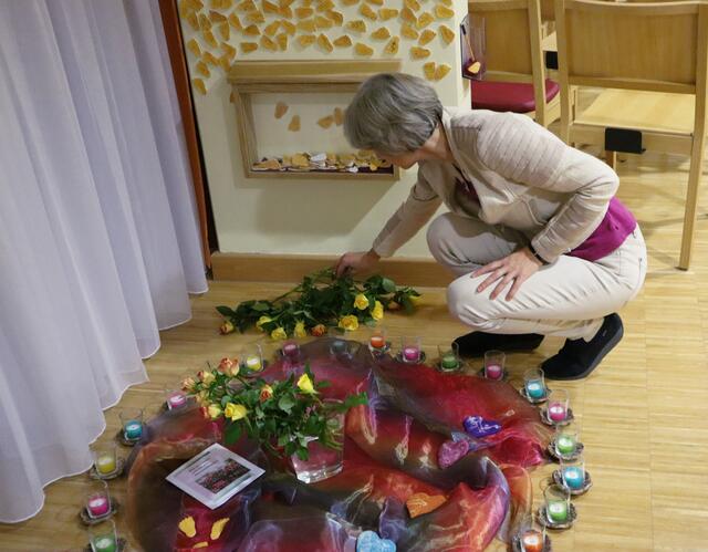Die Seelsorge des UK Tulln gedachte der Sternenkinder.