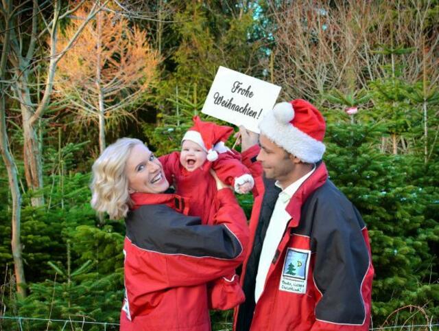 Familie Reingruber verkauft regionale Bäume. | Foto: Reingruber