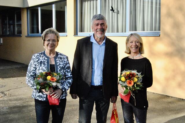 Im Ruhestand: Kunigunde Gutschlhofer, Johann Lackner, Elisabeth Eisner.
