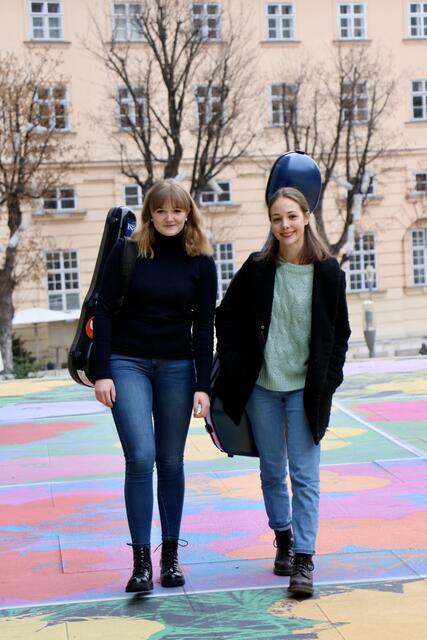 Sophie Trobos und Rahel Rupprechter