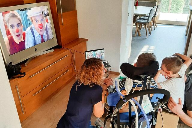 Foto: Rote Nasen Clowndoctors