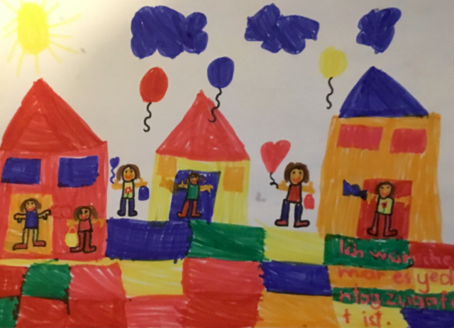 Von Zeynep stammt dieses farbenfrohe Bild.
