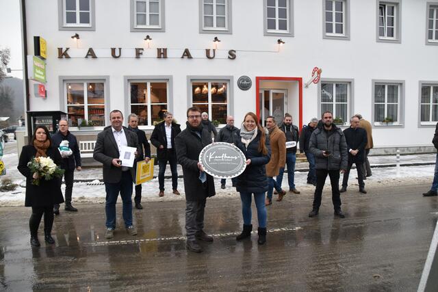 Das neue Hannersberg-Kaufhaus im Gemeindeamt Hannersdorf ist eröffnet.