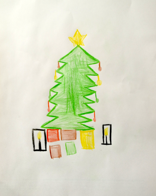 Paul ist 8 Jahre alt und freut sich aufs Christkind.