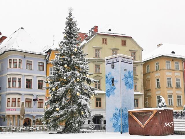 Weihnachtsbaum, Graz, Hauptplatz