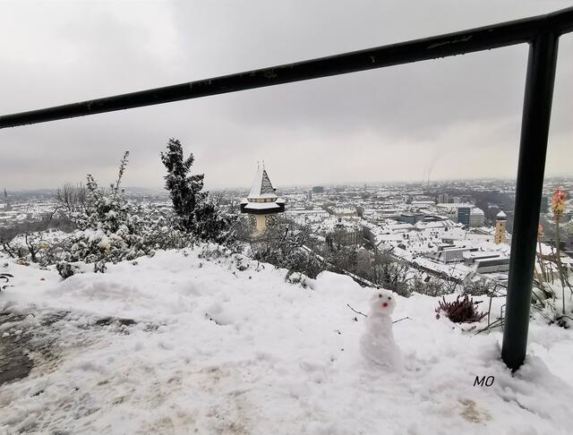 Panoramablick, Grazer Schlossberg