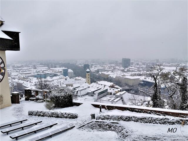 Blick über die Dächer von Graz