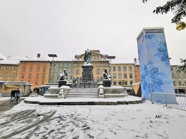 Erzherzog-Johann-Brunnen, Hauptplatz, Graz