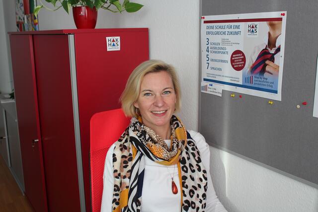 Schulleiterin der HAK/HAS/HAK-B Oberpullendorf Mag. Sonja Hasler