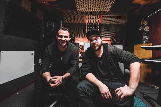 Patrick G und Maph im Aufnahmestudio | Foto: Thomas Sobian