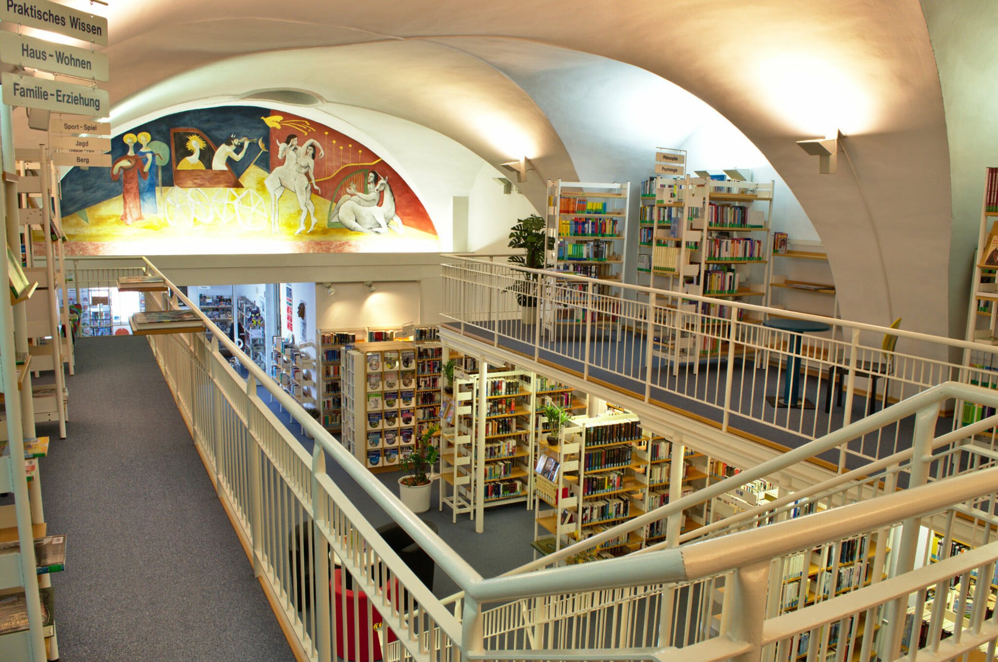 Wolbach Library Stadtbücherei Wolfsberg: Die Türen stehen nun wieder offen