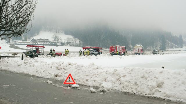 In Nußdorf-Debant mussten enormen Wassermengen abgepumt werden. | Foto: Brunner Images