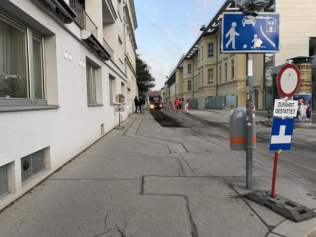 Die Rudolfinergasse ist eine Wohnstraße. Das soll durch die Umgestaltung mehr betont werden.