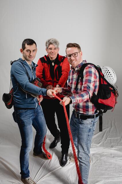 Im Vorstand der neu gegründeten Ortsgruppe: Michael Posch, Karin Kargl und Marcel Skerget. | Foto: nixxipixx