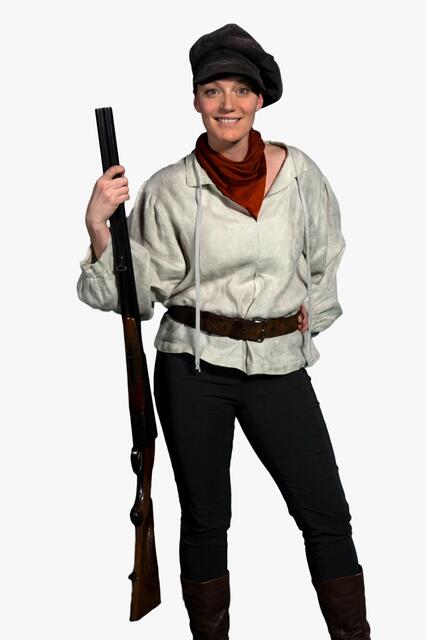 Angela Schausberger ist im Stück in der Hauptrolle zu sehen. | Foto: Gerald Giedenbacher