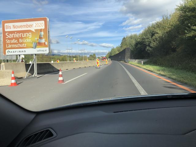 Nach Ostern beginnt die zweite Phase der Arbeiten auf der Richtung Seebenstein.