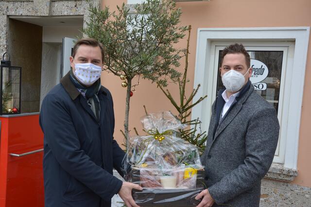 Christoph Kaufmann und Bernhard Heinreichsberger.
 | Foto: ÖVP Tulln