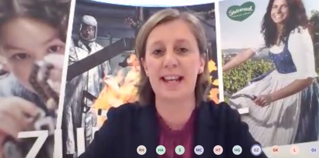 LR Barbara Eibinger-Miedl meldete sich per Video zu Wort.