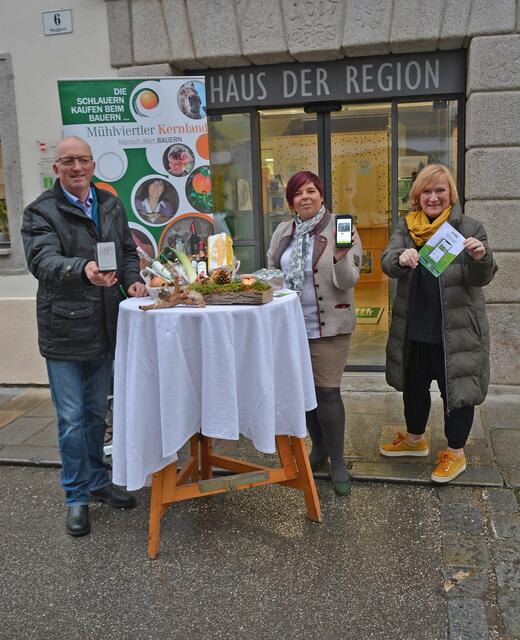 Von links: Rupert Wiesinger, Tanja Dastl und Conny Wernitznig. | Foto: Erwin Pramhofer