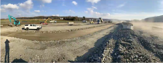 Der Baustart für den Neubau der Firma Craiss ist bereits Mitte November erfolgt. | Foto: NdC