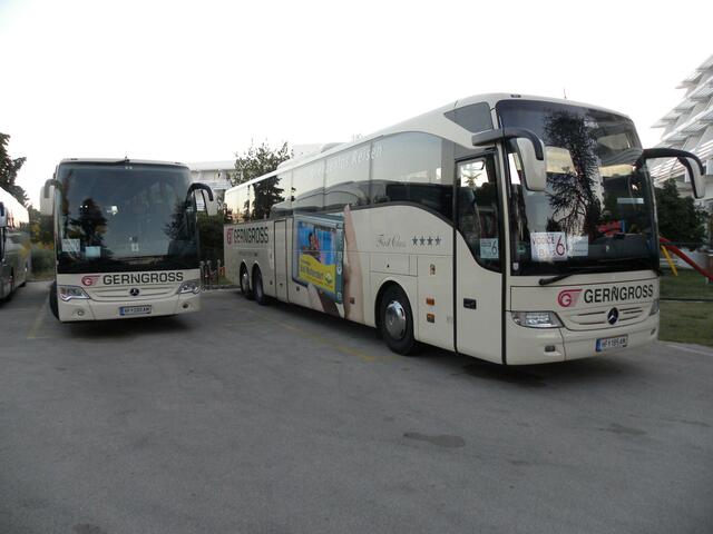 So wie die komplette Reisebranche stehen auch die Reisebusse derzeit still. Man hofft Anfang des Jahres wieder ins Rollen zu kommen. | Foto: Summerer