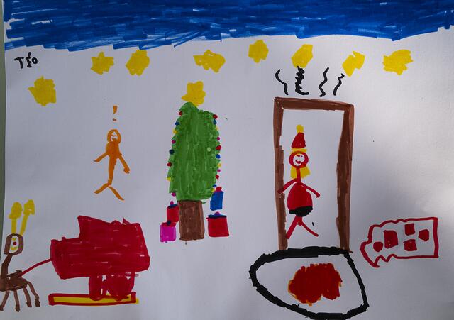 Von Teo stammt diese weihnachtliche Impression.