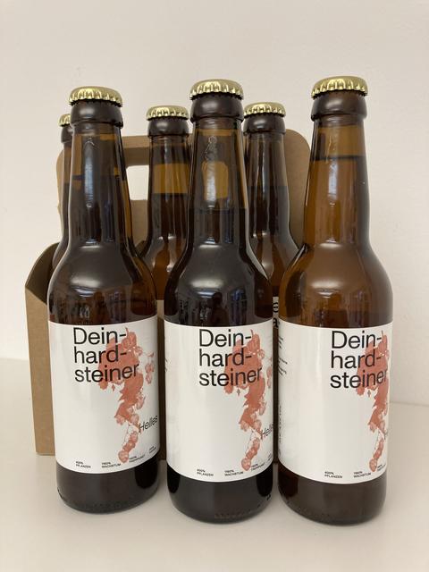Die limitierte Auflage des "Deinhardsteiner Helles".