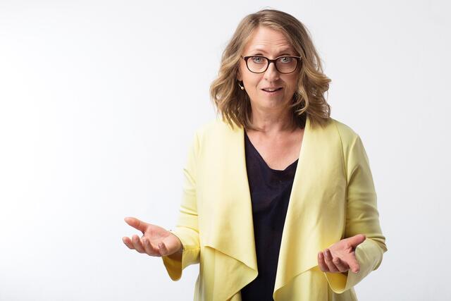 Zum virtuellen Austausch hat Karola Sakotnik eingeladen.  | Foto: Sakotnik