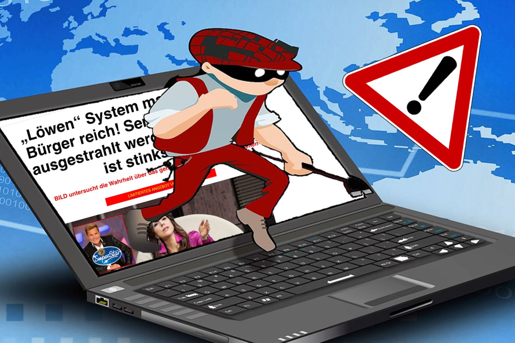 Sicher im Internet: Mail mit Löwenwerbung führt zu Bitcoin–Abzocke - Tirol