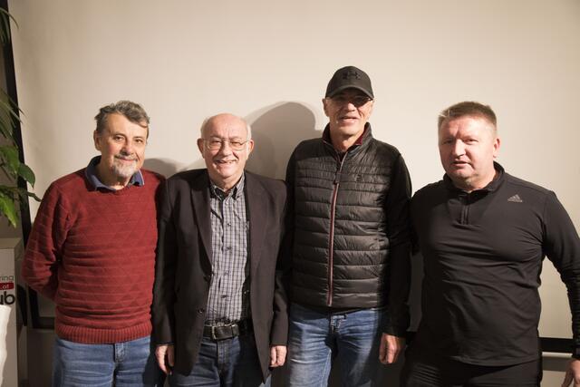 Das Team des WAT Ottakring: Walter Schuh, Manfred Modli, Carlos Haumer und Alexander Porzer (v.l.). | Foto: mielle